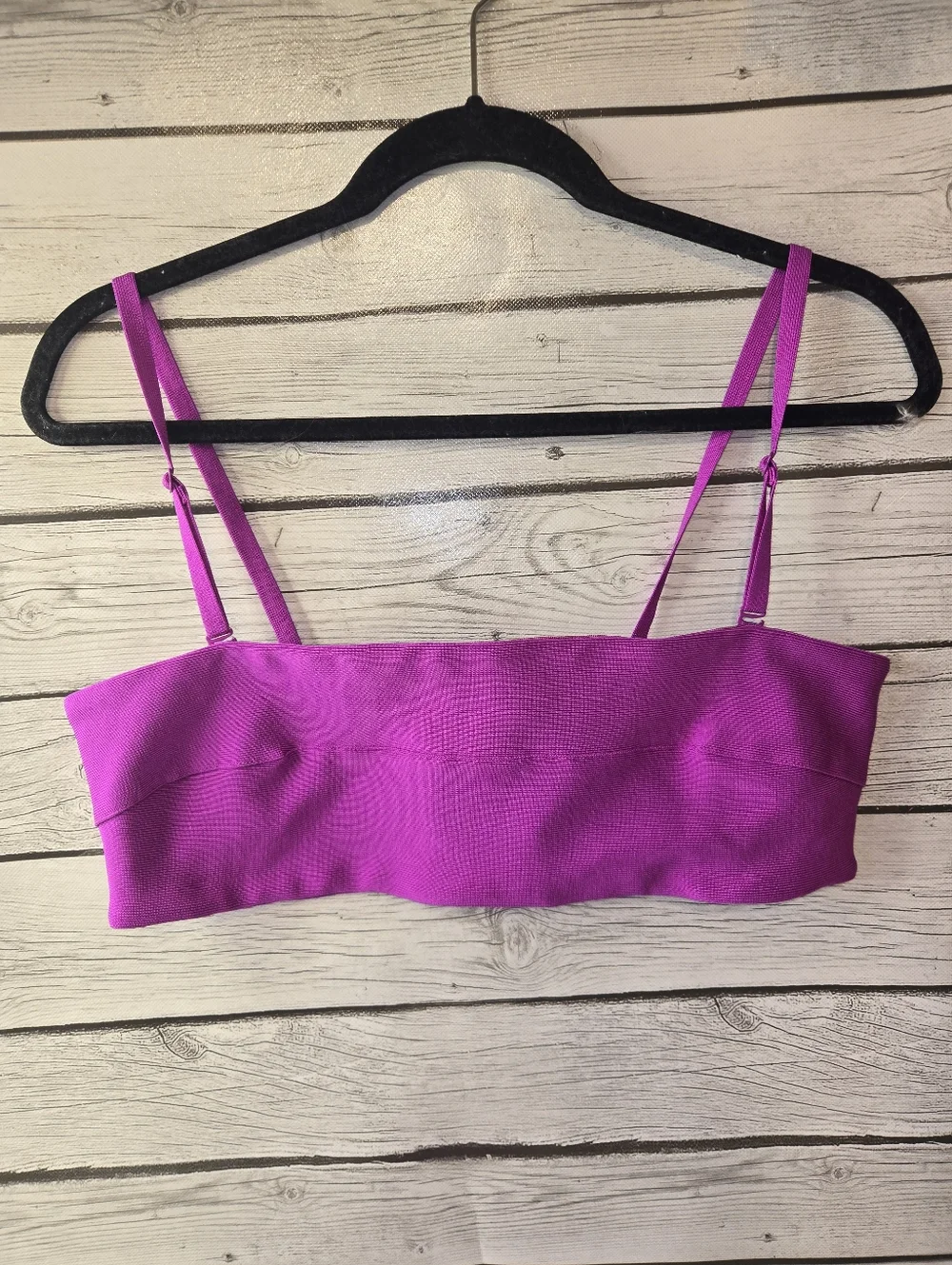 SKIMS Knit Swim Cheeky Bikini Bottom size XL Magenta Pink